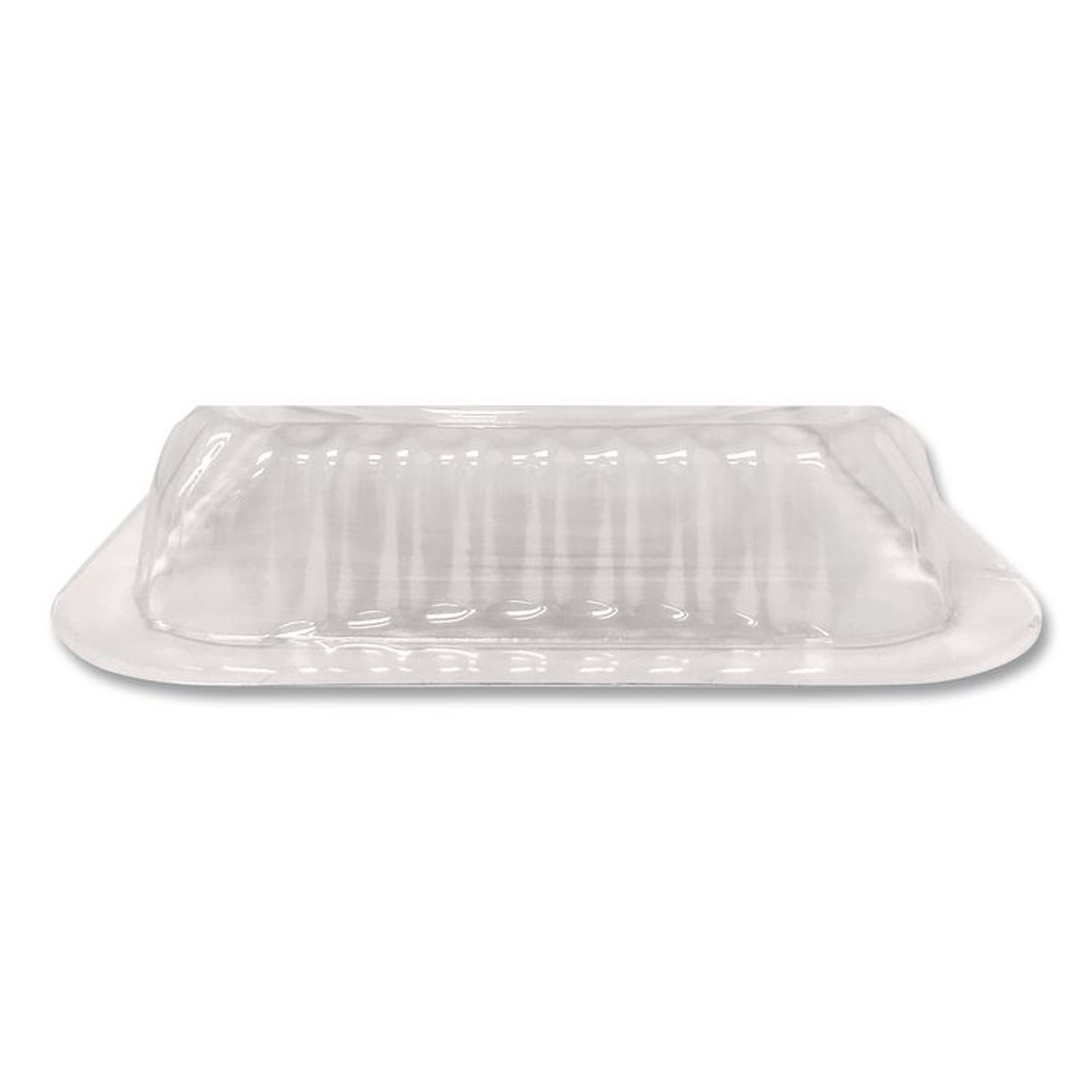 HFA INC 2062DL Plastic Dome Lids, Fits Oblong Pans 2061/2062, 8.25 x 5.88, Clear, 500/Carton
