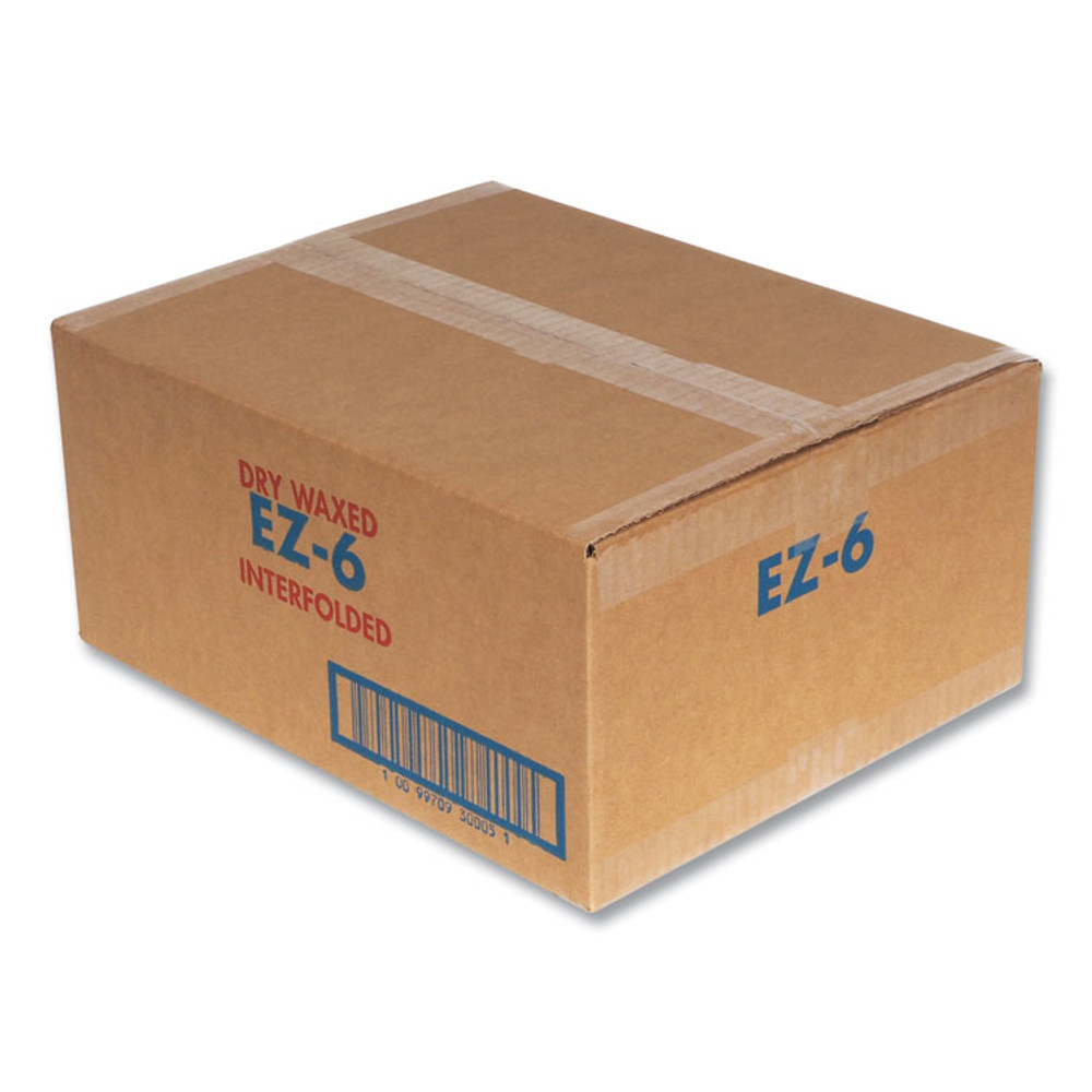 HANDY WACKS CORPORATION Wacks© EZ6 Interfolded Dry Waxed Paper Deli Sheets, 10.75 x 6, 12/Carton