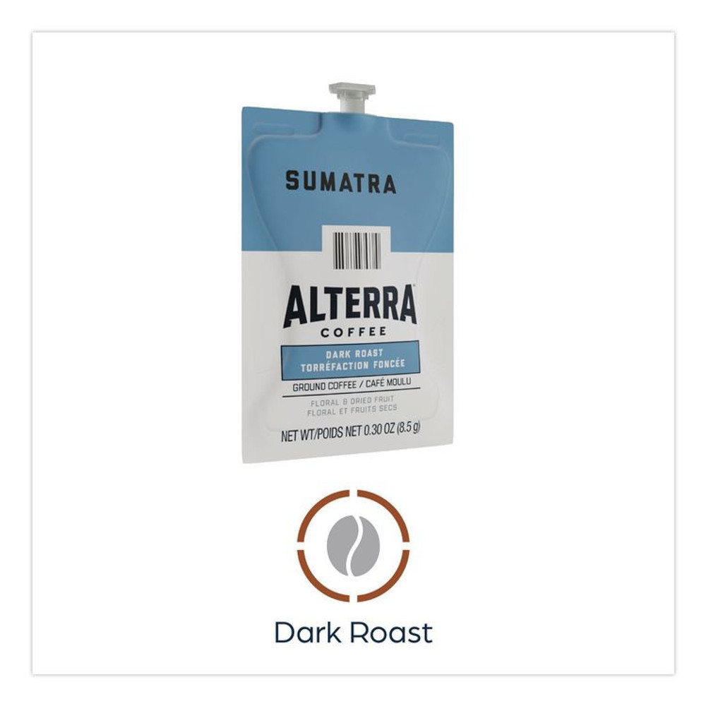 LAVAZZA FLAVIA® 48017 Alterra Sumatra Coffee Freshpack, 100/Carton