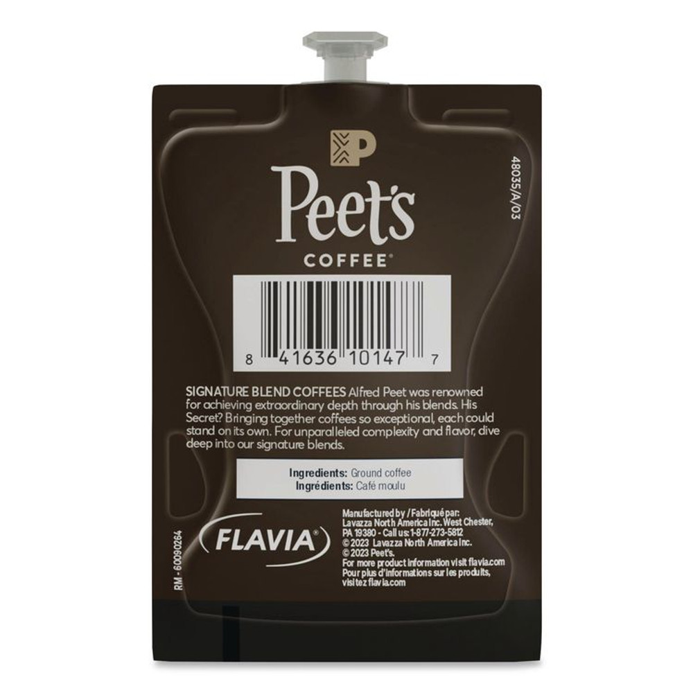 LAVAZZA FLAVIA® 48035 Peet's Coffee Cafe Domingo Freshpack, 76/Carton
