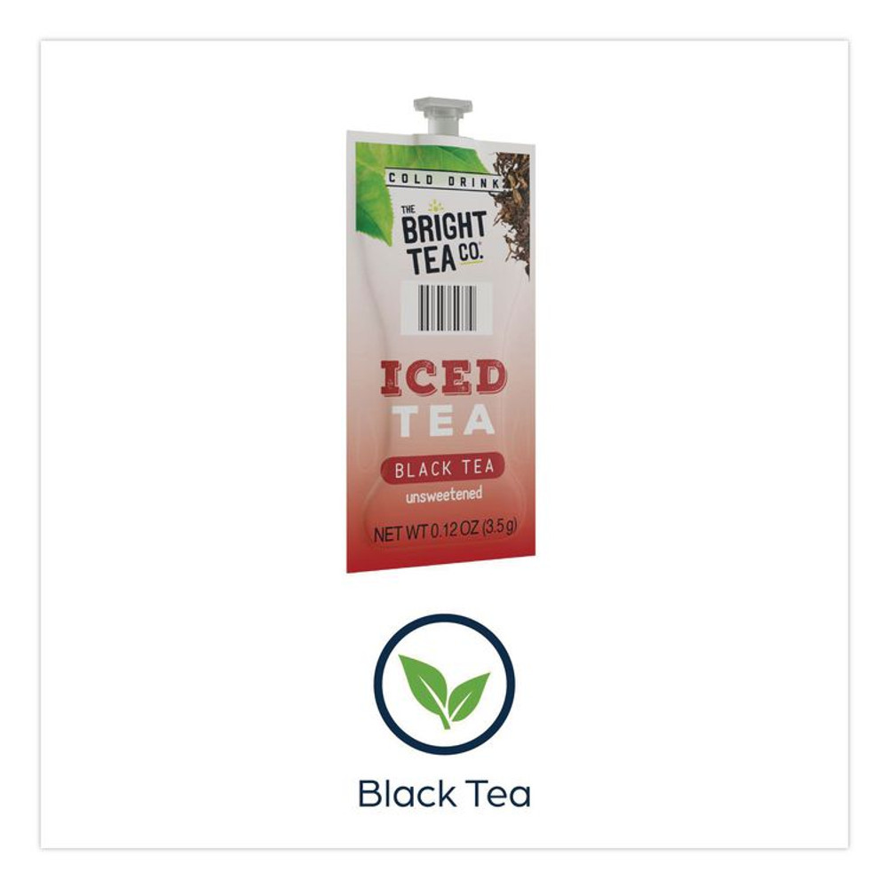 LAVAZZA FLAVIA® 48047 The Bright Tea Co. Unsweetened Iced Black Tea Freshpack, 100/Carton