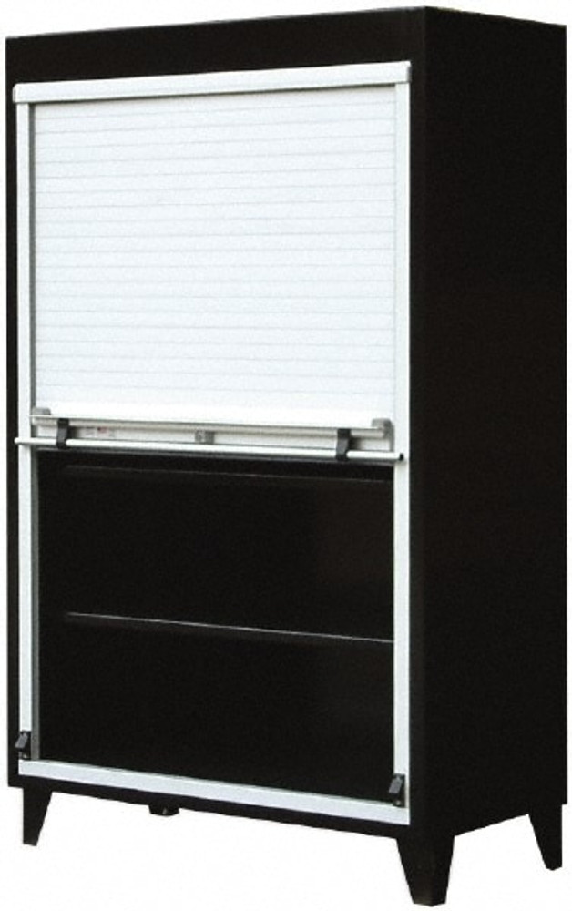 Strong Hold 56-RUDD-244 Roll Up Storage Cabinet: 60" Wide, 24" Deep, 78" High