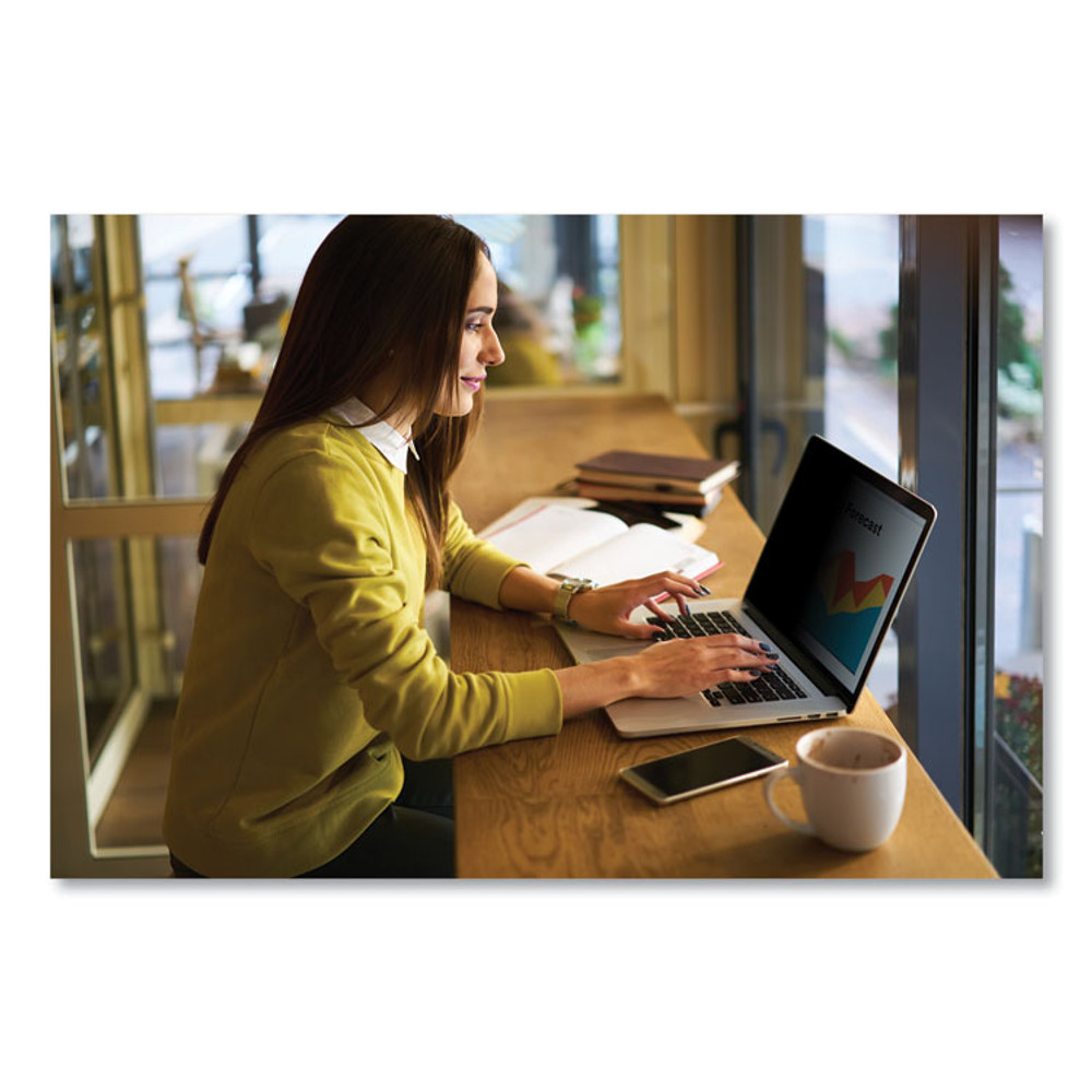 3M/COMMERCIAL TAPE DIV. BP133W9B Bright Screen Privacy Filter for 13.3" Bezel Widescreen, Fits Laptop/2-in-1, 16:9 Aspect Ratio