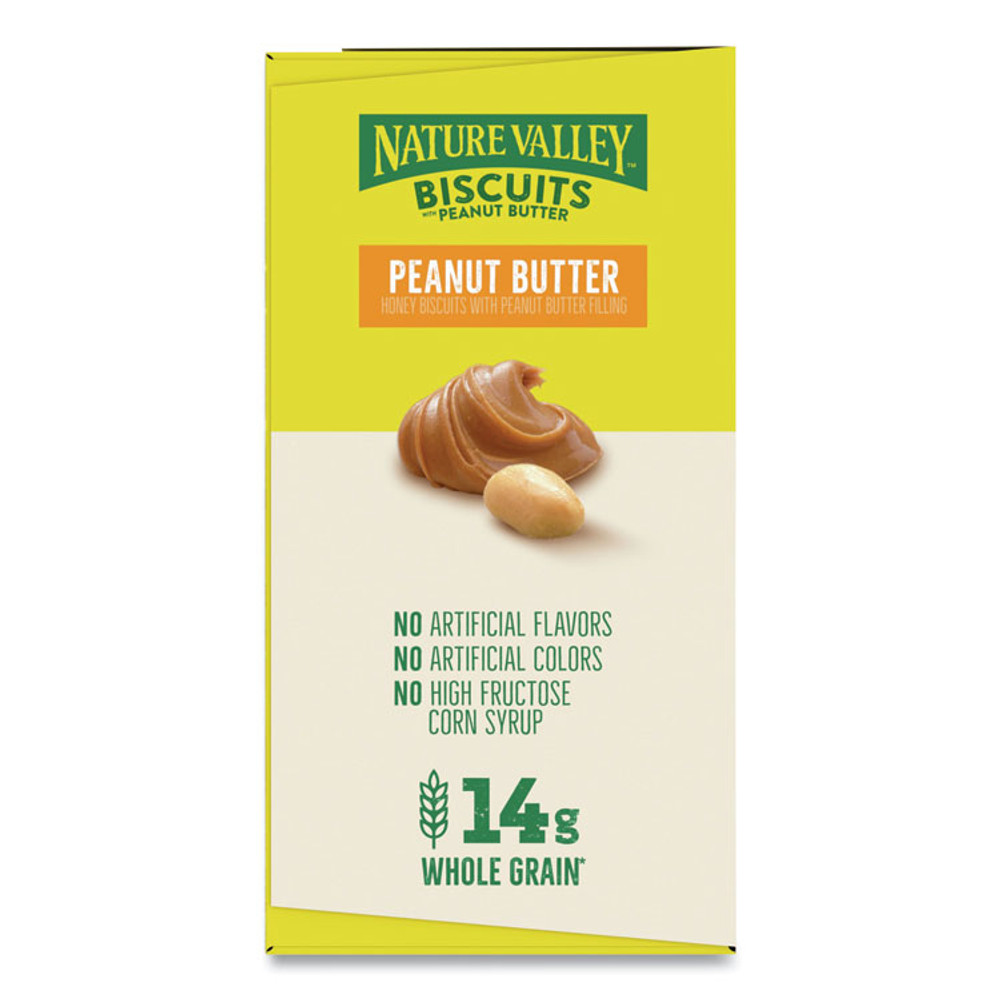 GENERAL MILLS Nature Valley® SN47878 Biscuits, Peanut Butter, 1.35 oz Packet, 16/Box