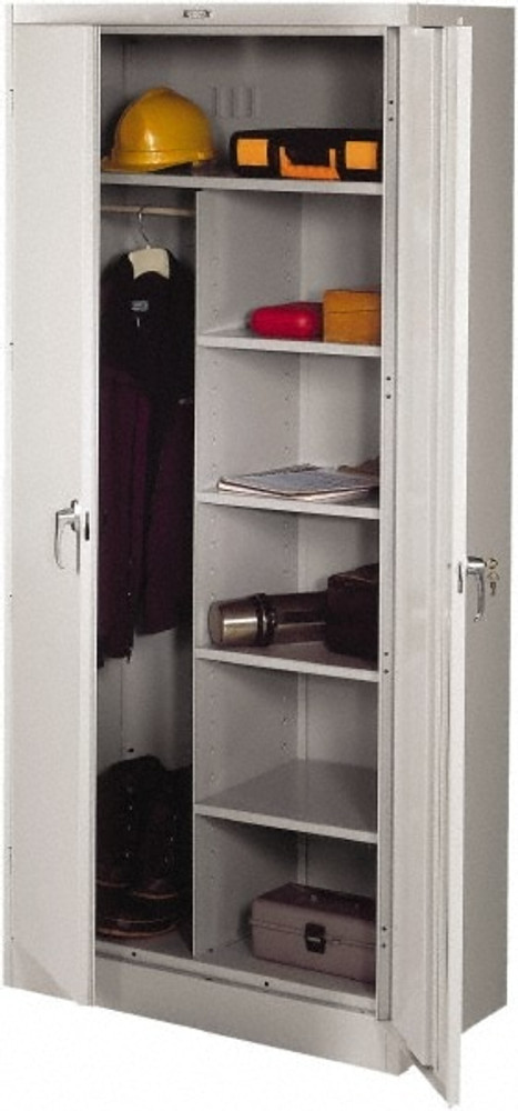 Tennsco 7814-BK Combination Storage Cabinet: 36" Wide, 18" Deep, 78" High