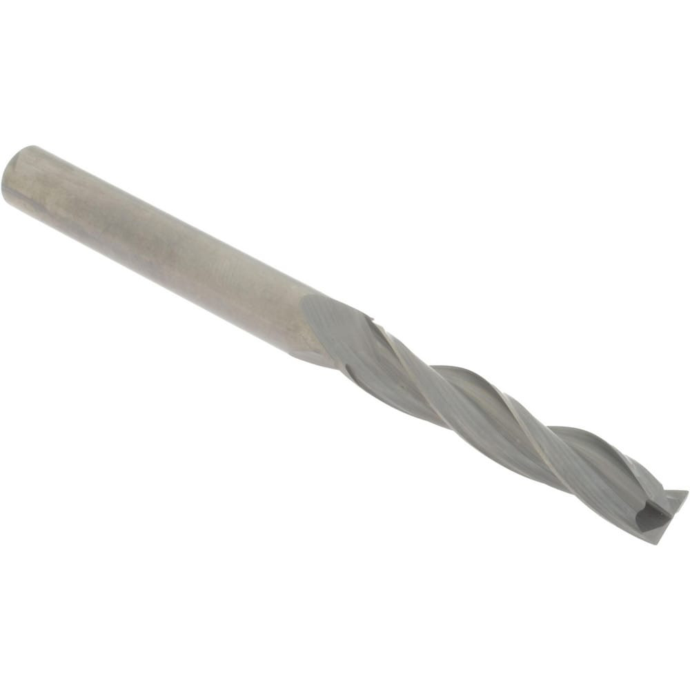 Accupro 10397 Jobber Length Drill Bit: 19/64" Dia, 150 &deg;, Solid Carbide