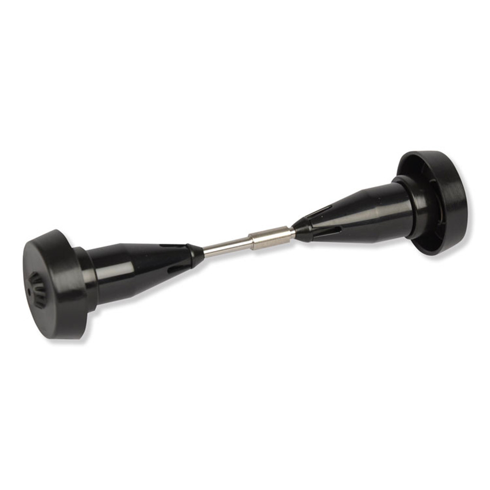 SCA TISSUE Tork® 473060 Coreless High Capacity Spindle Kit, Plastic, 3.66" Roll Size, Black, 2/Kit