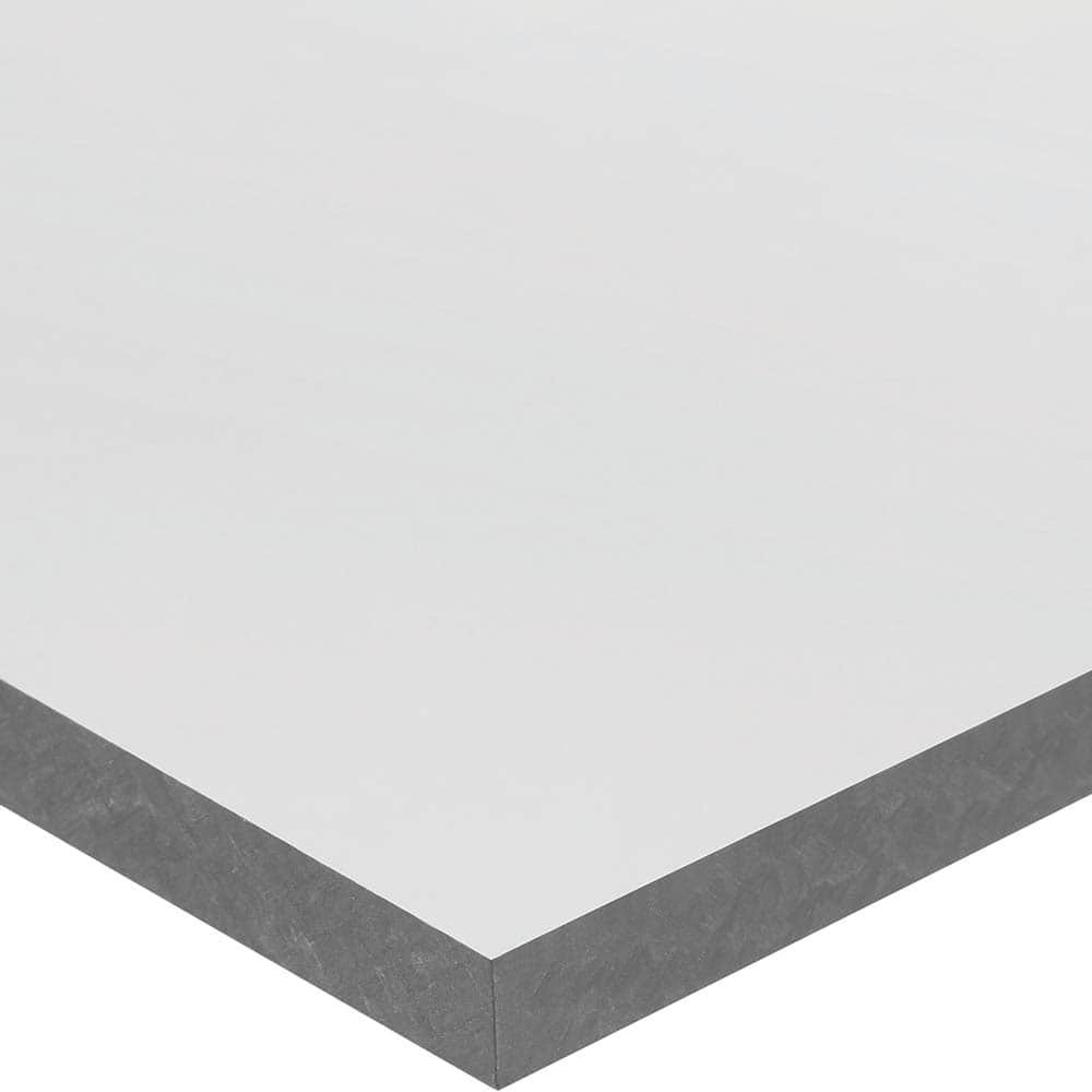 USA Industrials PS-CPVC-155 Plastic Sheet: Chlorinated Polyvinyl Chloride, 1" Thick, Gray