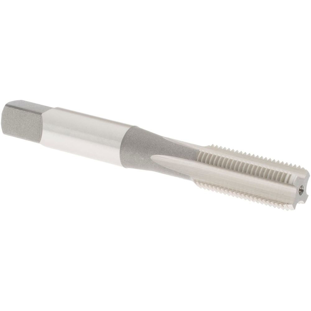 OSG 1973800 Straight Flute Tap: M10x1.00 Metric Fine, 4 Flutes, Bottoming, High Speed Steel, Bright/Uncoated