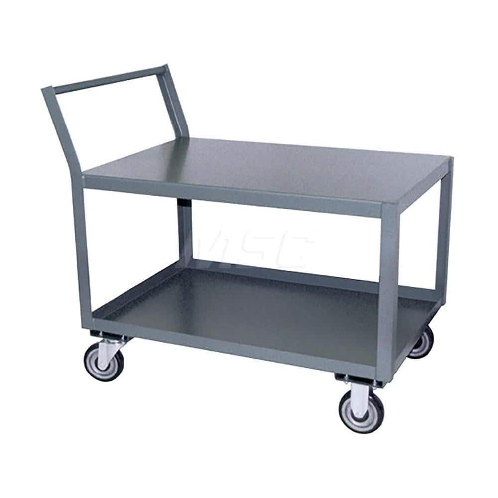 Jamco SL236U500GP Utility Cart: Steel, Gray