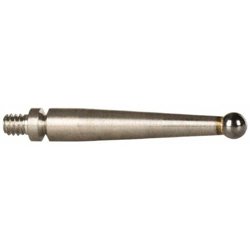 Mitutoyo 103011 Test Indicator Ball Contact Point: 0.74" Contact Point Length, Carbide