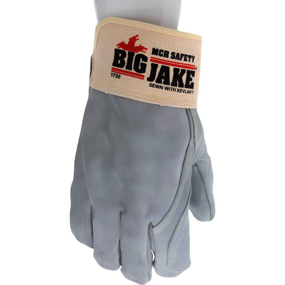 MCR Safety 1735M Gloves: Size M, Cowhide