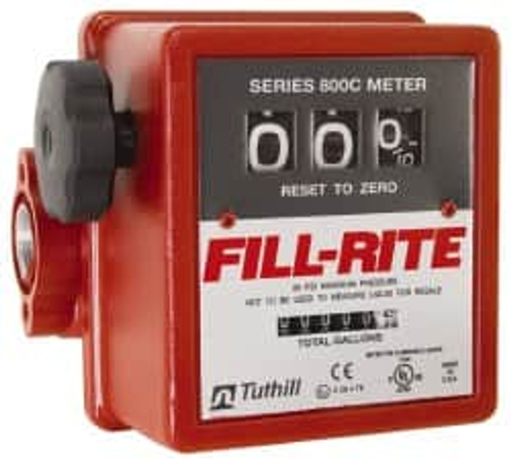 Tuthill 807C1 1" NPT Port Fuel Flowmeter