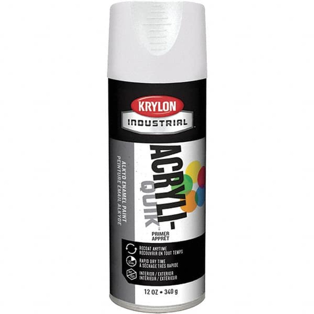 Krylon K01315A07 16 oz White Acrylic Lacquer Enamel Primer