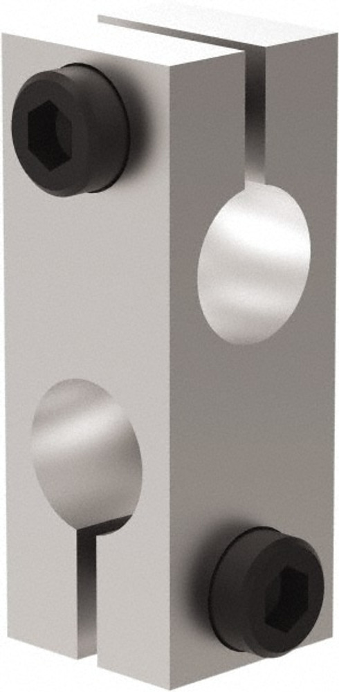 De-Sta-Co CPI-CLM-50-50 Aluminum Round Tooling Cross Transition Block