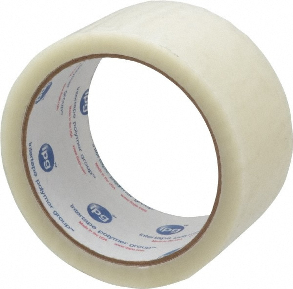 Intertape F4070 Packing Tape: 2" Wide, Clear, Rubber Adhesive