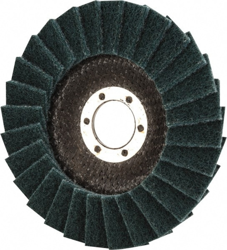 Standard Abrasives 7000121835 Flap Disc: 7/8" Hole, 120 Grit, Aluminum Oxide, Type 27