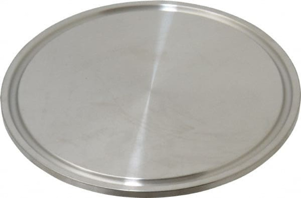 VNE EG16A-6L3.0 Sanitary Stainless Steel Pipe End Cap: 3", Clamp Connection