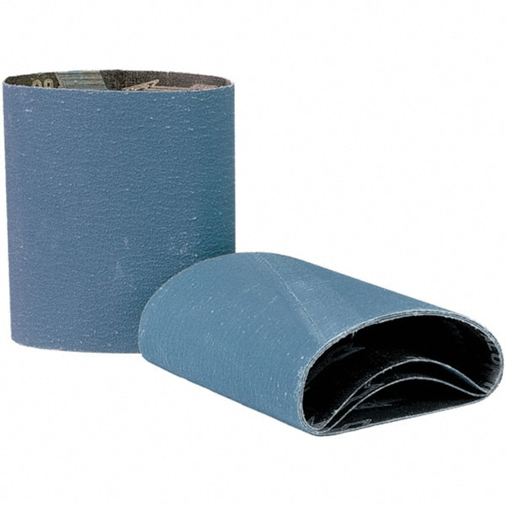 WALTER Surface Technologies 07F504 Abrasive Belt: 5-3/8" Wide, 11-5/8" Long, 40 Grit, Zirconia Alumina