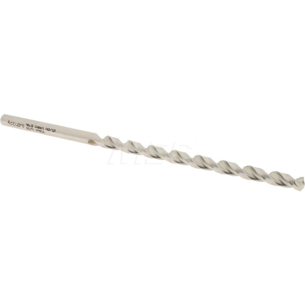 Accupro 1100469-AC Taper Length Drill Bit: 0.1850" Dia, 130 °