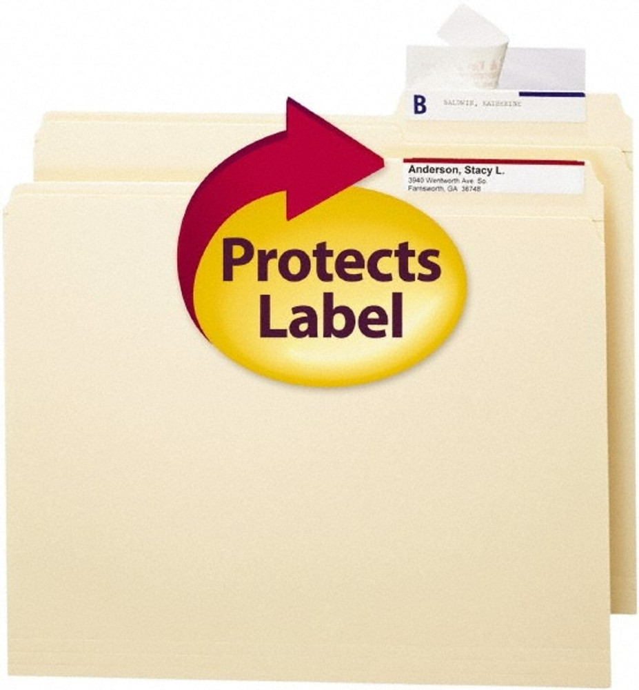 SMEAD SMD67600 100 Pc Label Protector: Clear