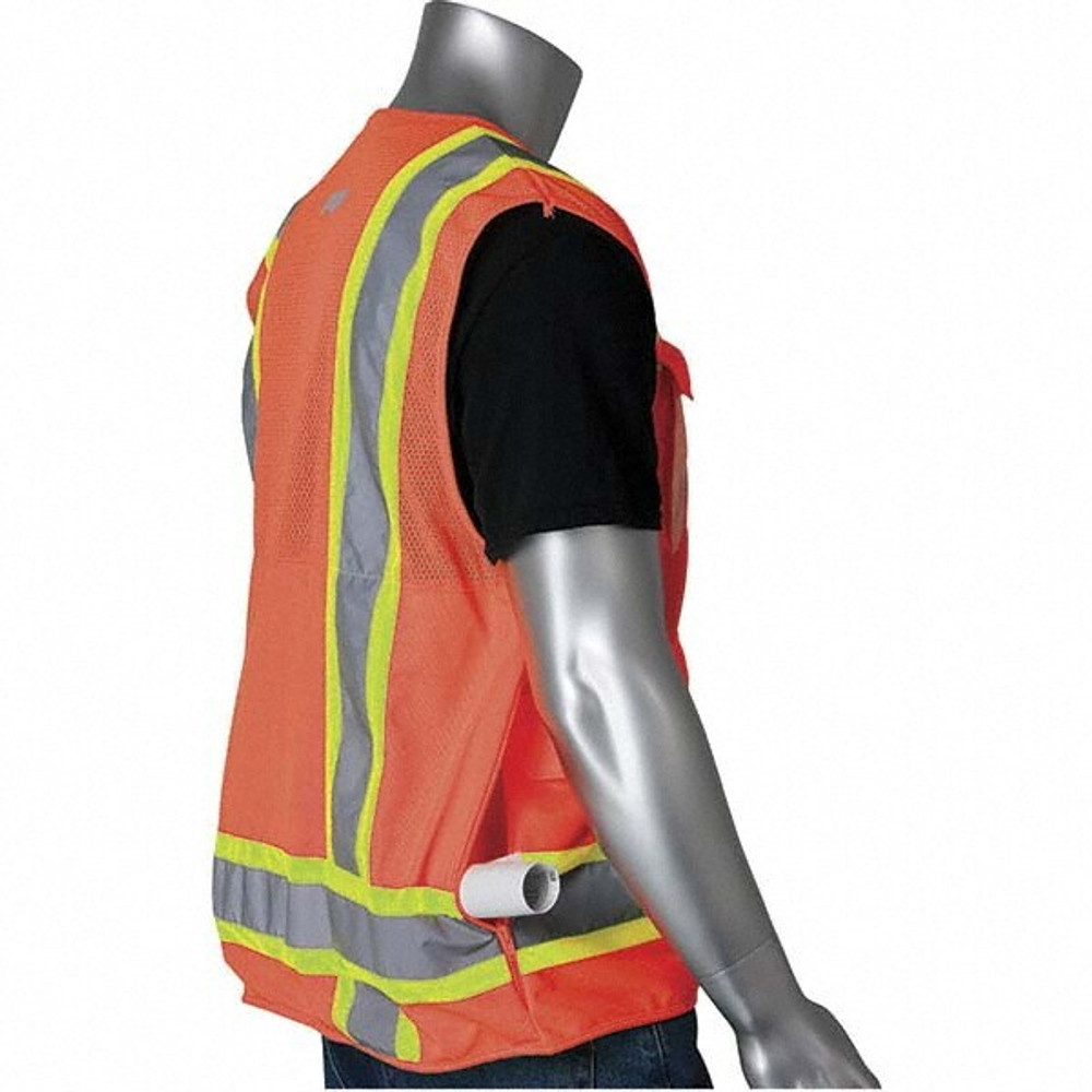 PIP 302-0700-OR/3X High Visibility Vest: 3X-Large