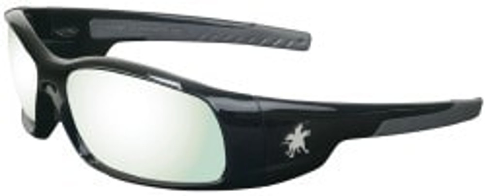 MCR Safety SR119AF Safety Glass: Anti-Fog & Scratch-Resistant, Clear Mirror Lenses, Full-Framed, UV Protection