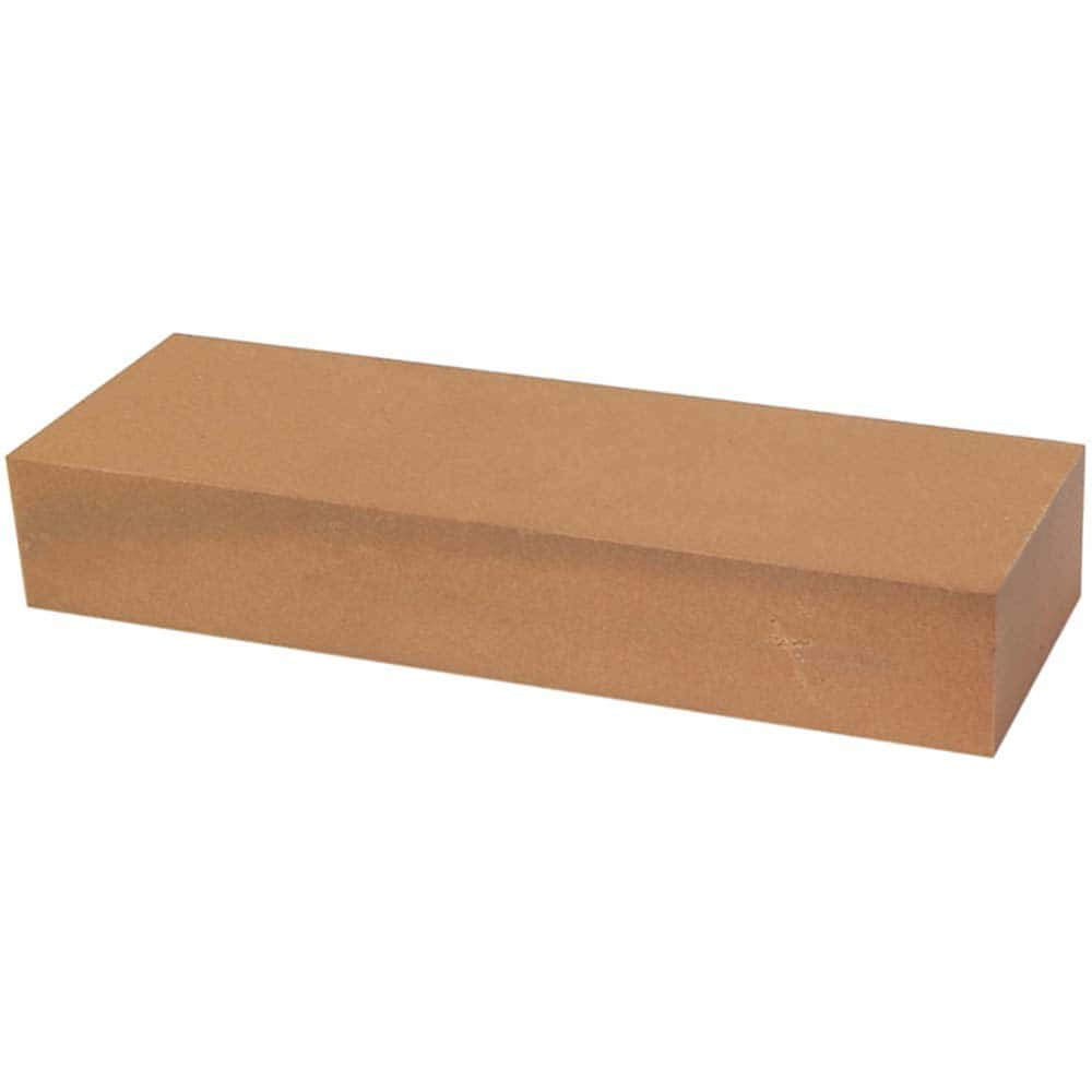 Norton 66253054572 Sharpening Stone: 3/8'' Thick, Rectangle, Aluminum Oxide