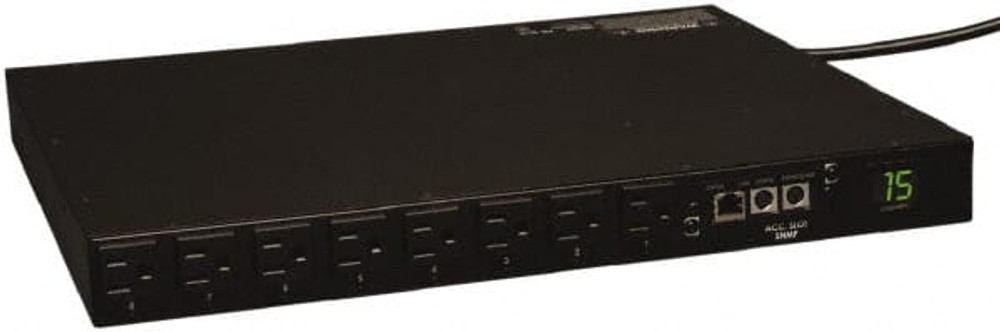 Tripp-Lite PDUMH15NET 16 Outlets, 120 VAC20 Amps, 15' Cord, Power Outlet Strip
