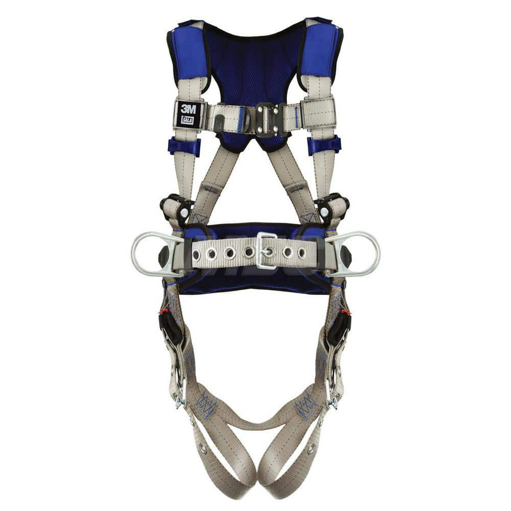 DBI-SALA 7012817597 Fall Protection Harnesses: 420 Lb, Construction Style, Size 2X-Large, For Construction & Positioning, Back & Hips