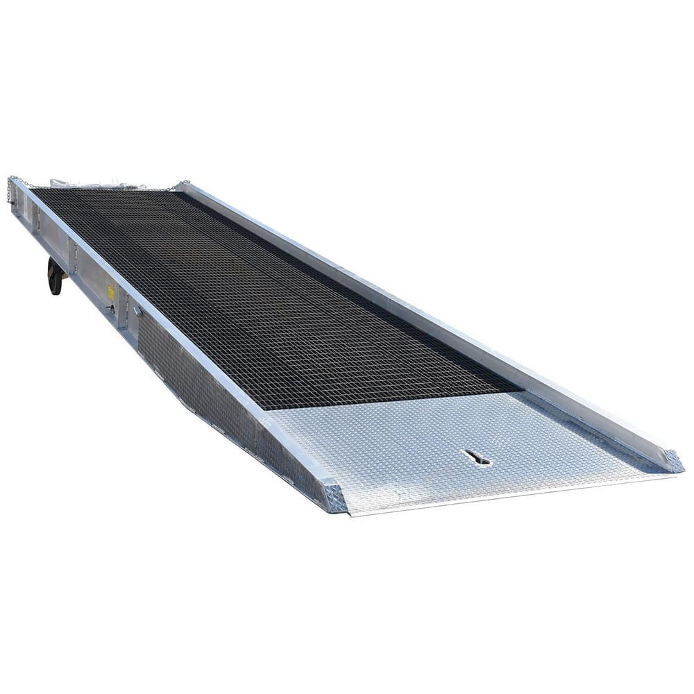 Vestil SY-168430 Risers & Ramps; Ramp Type: Yard Ramp ; Material: Aluminum; Steel ; Material: Aluminum; Steel ; Load Capacity (Lb.): 16000 ; Load Capacity: 16000 ; Height (Inch): 45in