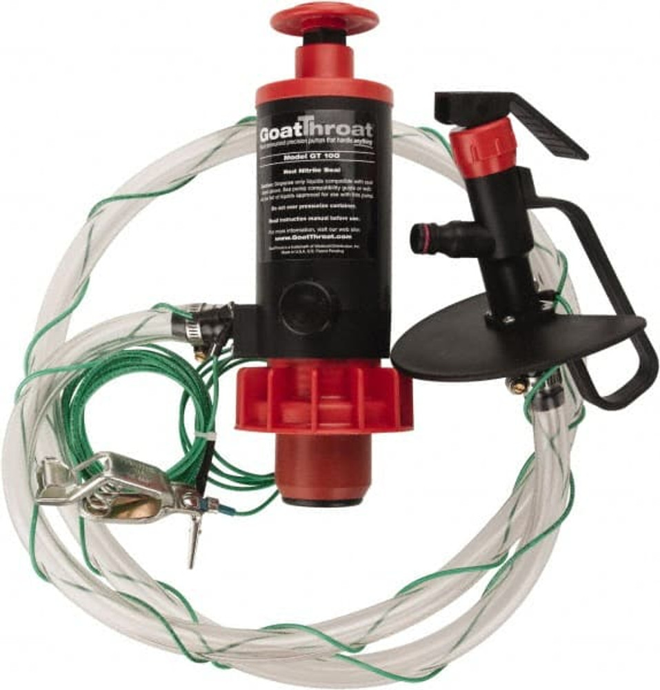 GoatThroat Pumps SCP.100-PVC 3/8" Outlet, 4 GPM, Polypropylene Hand Operated Transfer Pump