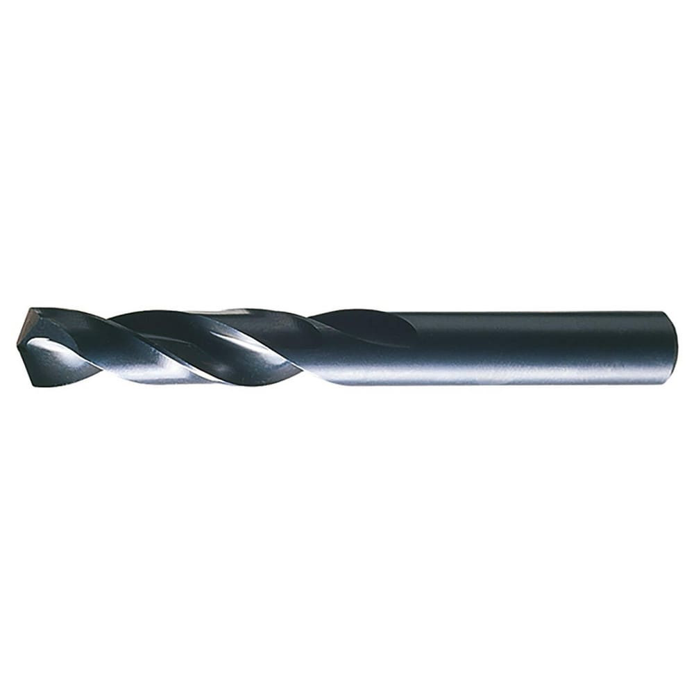 Cle-Force C68518 Screw Machine Length Drill Bit: 31/64" Dia, 135 deg Point, High-Speed Steel