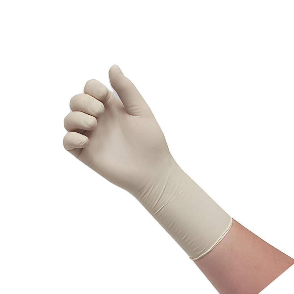 North CE412W/L Disposable Gloves: Large, 4 mil Thick, Nitrile, Cleanroom Grade