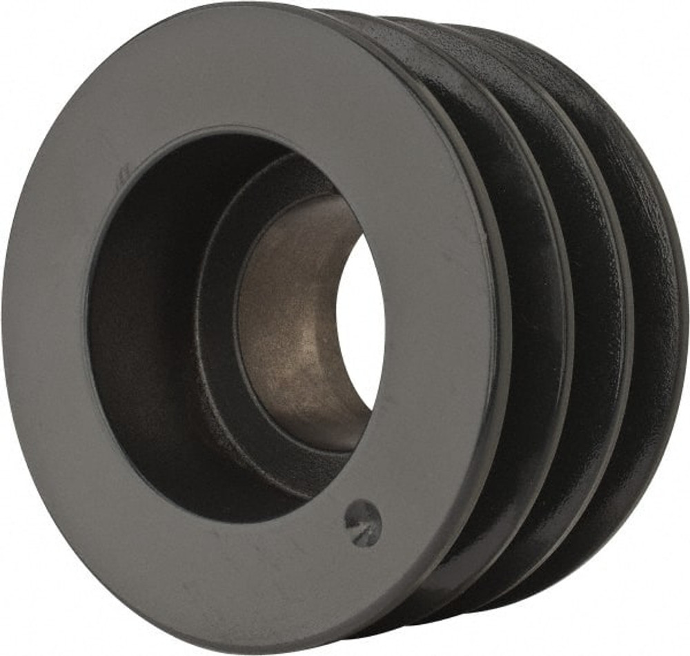 Browning 1001445 3TB42 3 Groove, 1/2 to 1-3/4 Bore Diam, 4.55" Outside Diam, QD Bushed V Belt Sheave