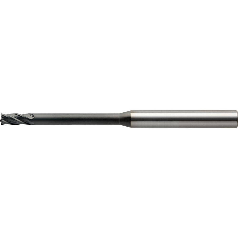 Union Tool 2734253 Corner Radius & Corner Chamfer End Mills; Mill Diameter (mm): 2.00 ; Number Of Flutes: 4 ; Length of Cut (mm): 4.0000 ; End Mill Material: Solid Carbide ; Coating/Finish: Diamond ; Centercutting: Yes