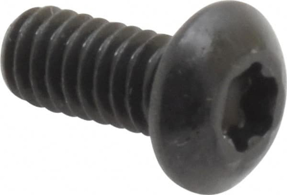 Camcar 34131 Button Socket Cap Screw: #8-32 x 3/8, Alloy Steel, Black Oxide Coated