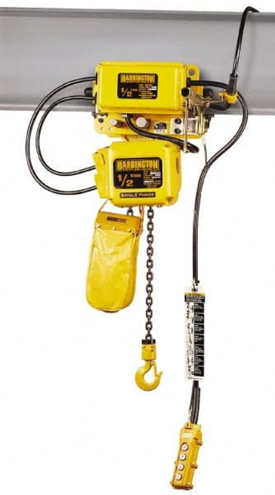 Harrington Hoist SNERM005L-L-20 Electric Chain Hoist: