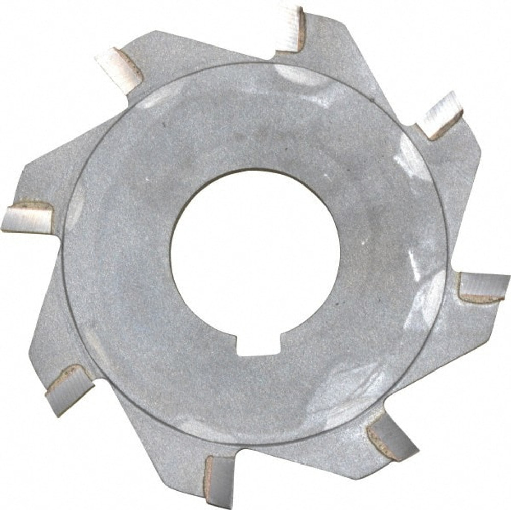 MSC 255434 Slitting & Slotting Saw: 3" Dia, 1/8" Thick, 1" Arbor Hole, 8 Teeth, Carbide Tipped