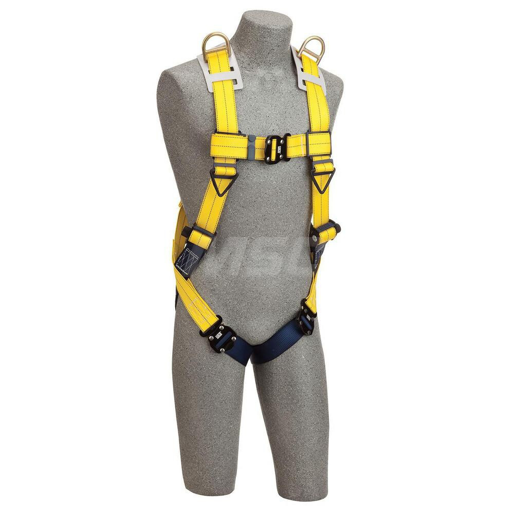 DBI-SALA 7012815725 Fall Protection Harnesses: 420 Lb, Vest Style, Size X-Large, For Retrieval & Rescue, Polyester, Back & Shoulder