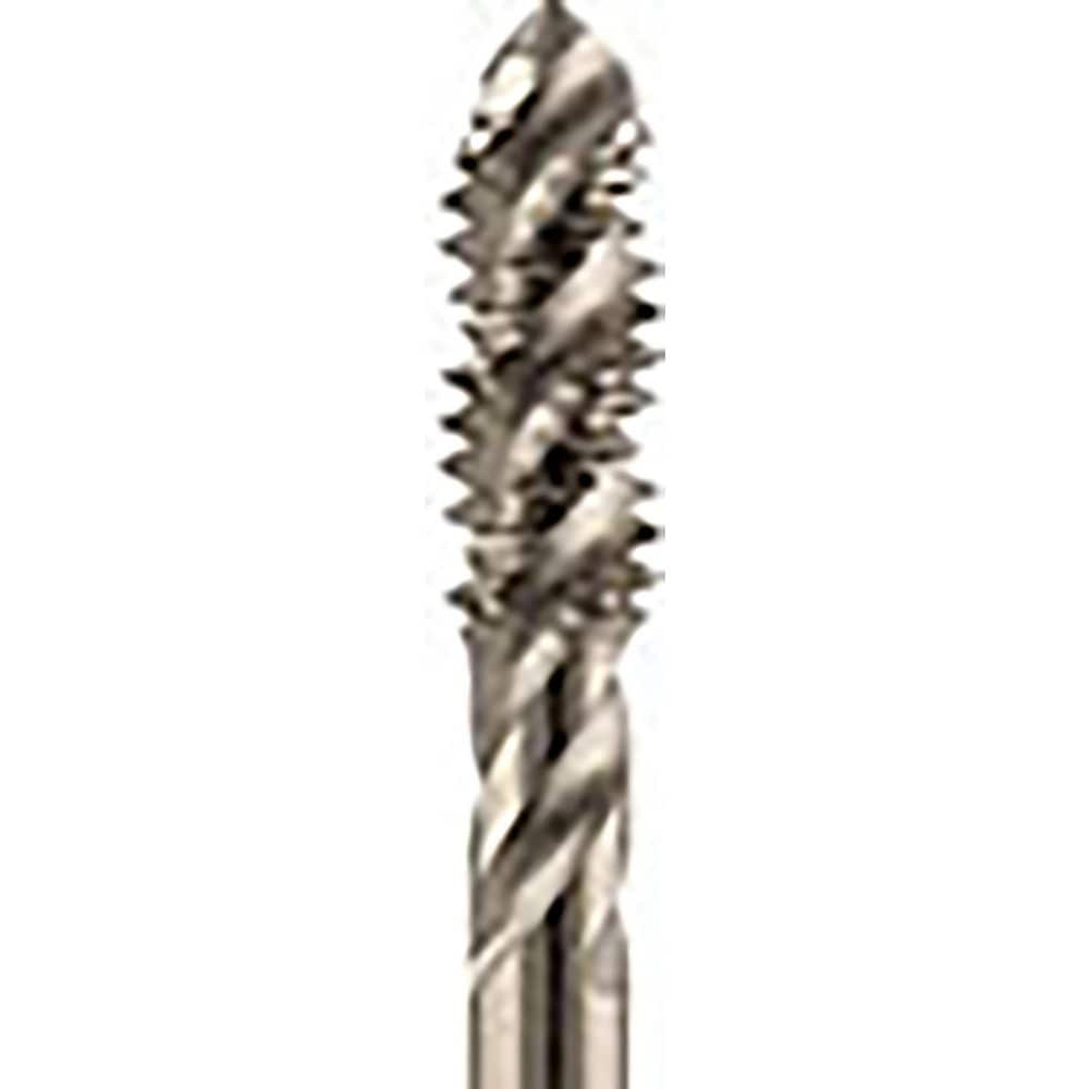 Yamawa SS016M5NEB-TICN Spiral Flute Tap:  M16x1,  Metric,  3 Flute,  2-1/2,  2B Class of Fit,  Vanadium High-Speed Steel,  TiCN Finish