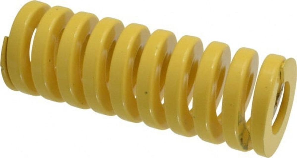 Dayton Lamina 9-3222-36 Die Spring: 2" Hole Dia, 1" Rod Dia, 5-1/2" Free Length, Yellow