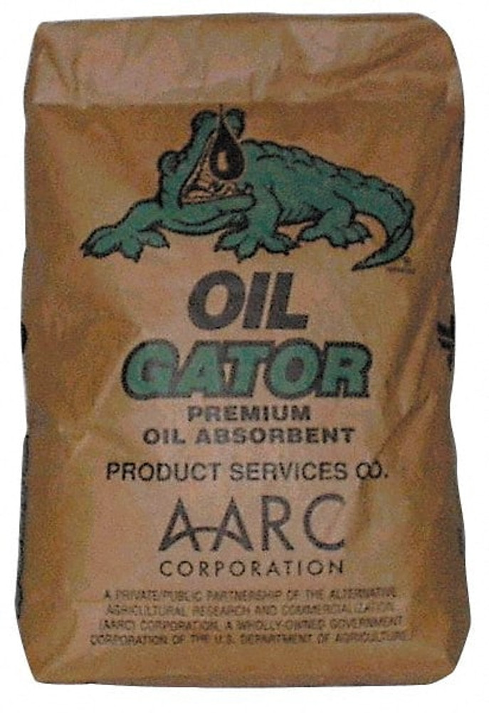 MSC GATOR30 Sorbent: 30 lb Bag, Granular Powder, Application Oil Only