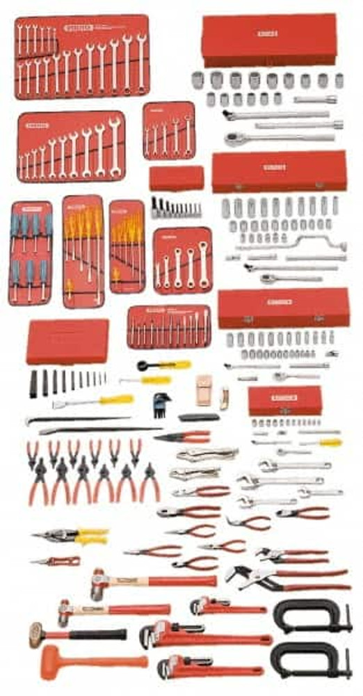 Proto J99730 Combination Hand Tool Set: 248 Pc, Intermediate Tool Set