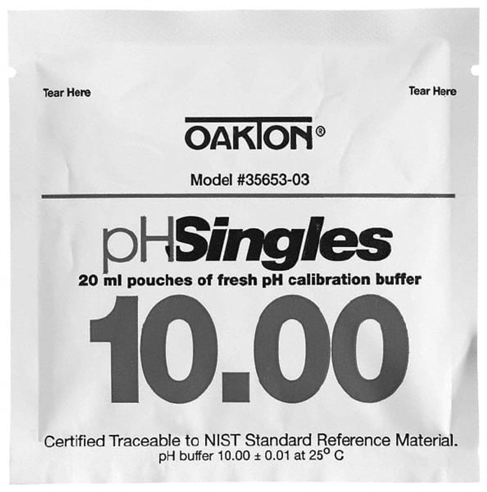 Oakton WD35653-03 10% pH Range Buffer Pouch