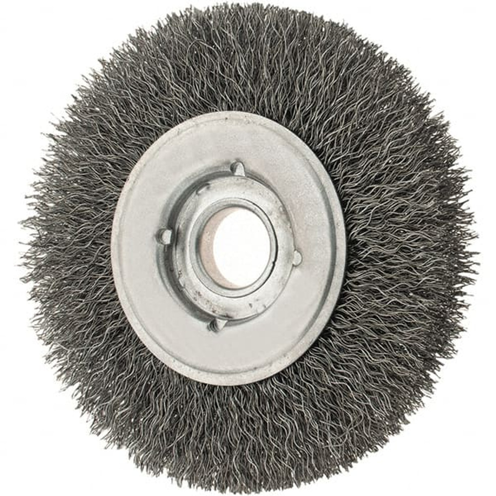 Osborn 0002159300 Wheel Brush: 4" Wheel Dia, Crimped