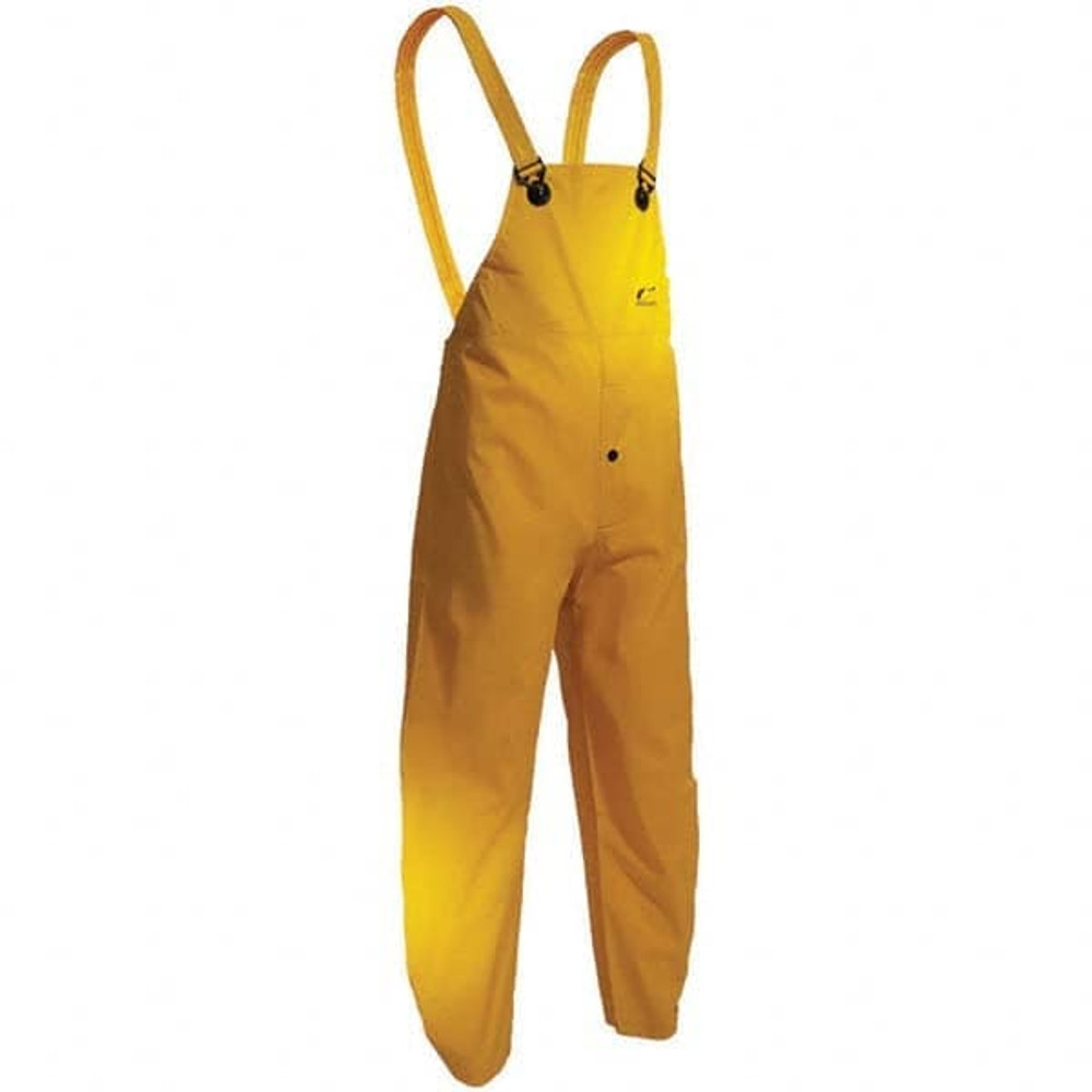 OnGuard 76552.L Bib Overalls: Size L, Yellow, PVC