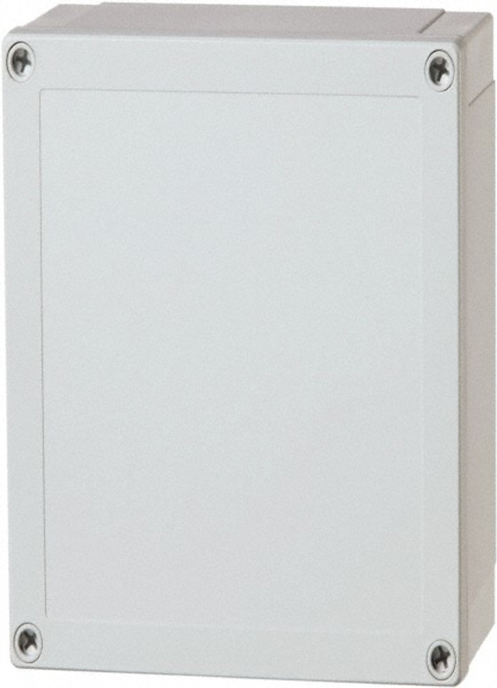 Fibox ULPC150/125LG Standard Electrical Enclosure: Polycarbonate, NEMA 1, 12, 13, 4, 4X & 6