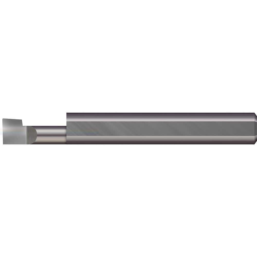 Micro 100 BBL-080300 Boring Bar: 0.08" Min Bore, 0.3" Max Depth, Left Hand Cut, Solid Carbide