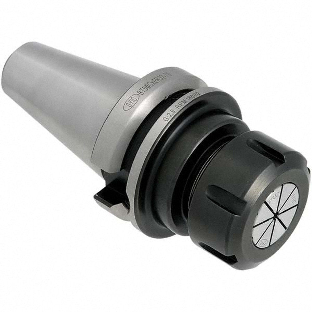 Techniks 16279 Collet Chuck: 0.63" Capacity, ER Collet, Taper Shank